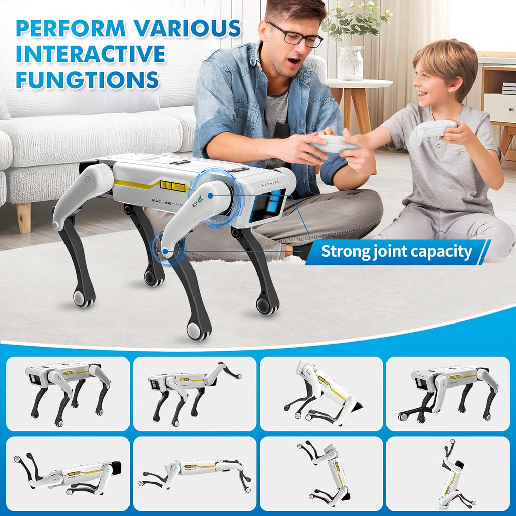 Smart AI Robot Dog – Multifunctional Interactive Toy with Voice, Dance, Patrol & Educational Features