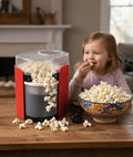 Healthy Hot Air Popcorn Maker – Oil-Free, Fast & Compact Home Popcorn Machine